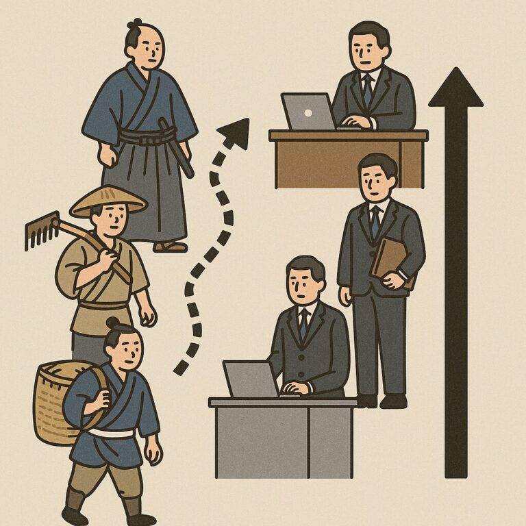 江戸時代の身分制度とは?今で言うと何?士農工商と穢多・非人までわかりやすく解説【図解】 | Time Wisdom(タイム・ウィズダム)
